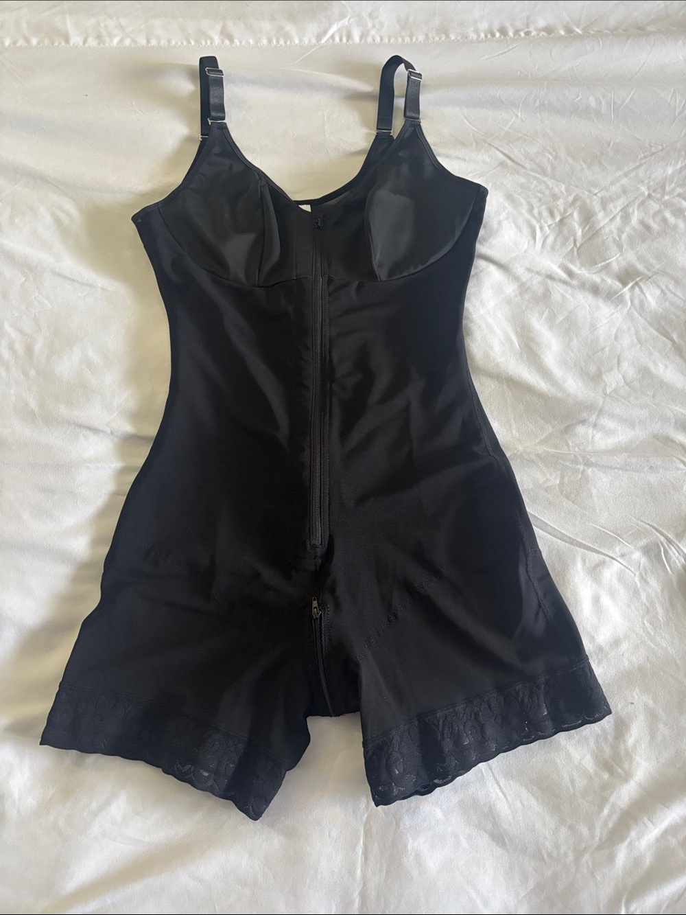 Black Full-Body Shapewear Romper
